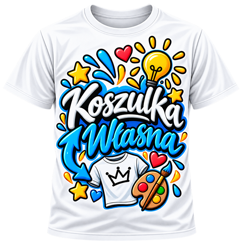 Koszulka z własnym nadrukiem